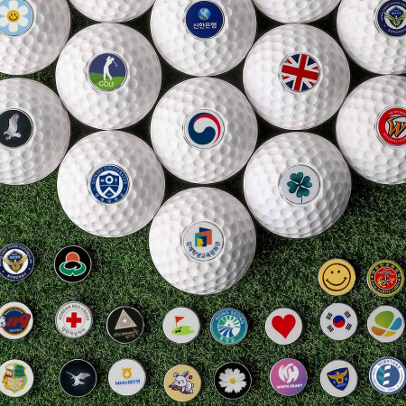 골프공 엠블럼 차량용 석고방향제 #3