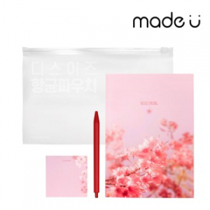 에브리데이 웰컴키트 제작노트형A 타입 노트 / 볼펜 / 포스트잇 / 항균파우치