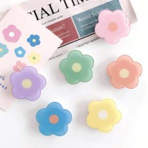 크레용 플라워 스마트폰 거치대 개별 opp