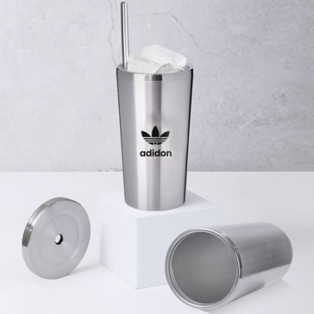 해피 스테인리스 스틸 보온 보냉 이중 스텐 텀블러 450ml [hp 063] #3