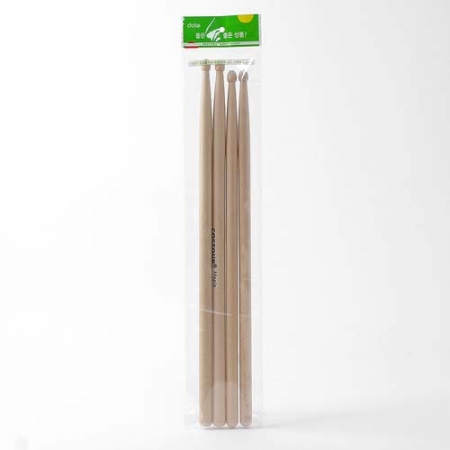 메이플우드 심플 드럼스틱 4p세트(5A+7A) 드럼채 #4