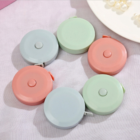 파스텔 3색 1.5m 원형 미니줄자 #3