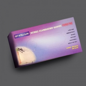 일반 니트릴장갑 청색