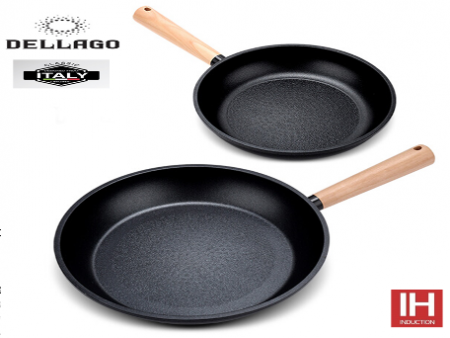 [DELLAGO] 델라고 쿠치나 오일로드 IH 우드 후라이팬 2종A 세트 [후라이팬 24CM +후라이팬 28CM] #2
