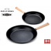 작은이미지: [DELLAGO] 델라고 쿠치나 오일로드 IH 우드 후라이팬 2종A 세트 [후라이팬 24CM +후라이팬 28CM] #2