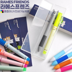 라메스프렌즈 형광펜+2색 볼펜세트