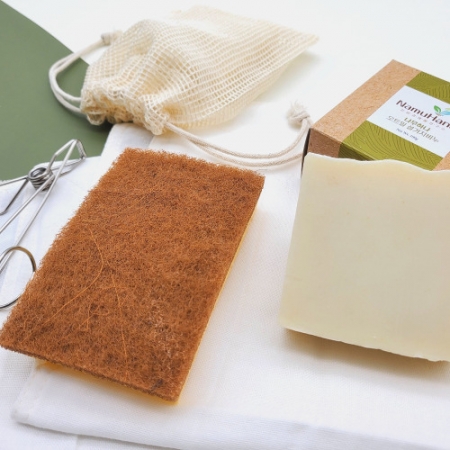 나무하나 친환경 주방 세트B / 설거지비누 / 수세미 외 / 주방용품 선물세트 #8