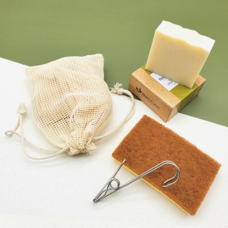 나무하나 친환경 주방 세트A / 설거지비누 / 수세미 외 / 주방용품 선물세트 #3