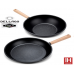 작은이미지: [DELLAGO] 델라고 쿠치나 오일로드 IH 우드 후라이팬 2종 B 세트 ( 후라이팬 28CM +궁중팬 28CM) #2