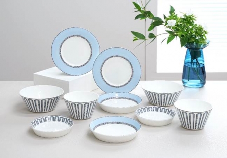 [한국도자기] 슈라인 2인 홈세트 10P #2