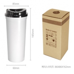 리유저블컵 500ml  친환경컵 커피텀블러  인쇄가능 트라이탄컵 마이보틀 재활용컵 텀블러