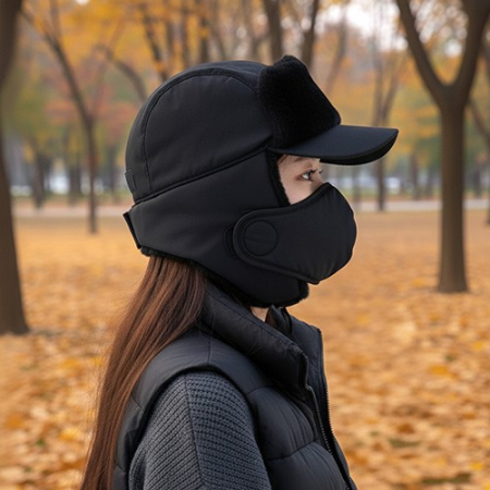 NSCAP NS-1111 방한챙마스크모자 #3