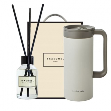 시즈넬 선물세트 디퓨저 100ml플레인+락앤락 테이블머그 #2