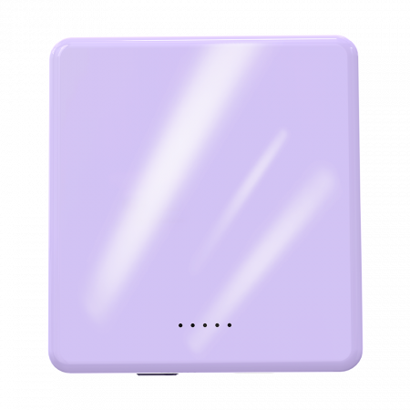 [미니덕트] 맥세이프 초소형 부착형 슬림 보조배터리 mi200DT (고속무선충전) #5