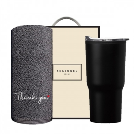 송월 시즈넬 선물세트 땡큐 타올 190g + M6 텀블러 #2