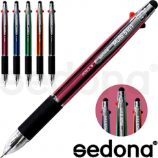 세도나 멀티 5in1 그립 니들 터치 볼펜 // 독일잉크 선명한 색상