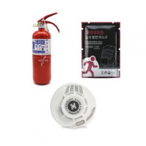KC190 세이프 안전 단독 주택 화재 예방 세트 필수 키트