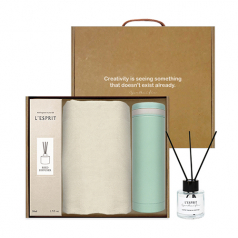 레스쁘리 스페셜 3P 세트 F (디퓨저 BASIC 50ml + 솔리드 에코백 + 마카롱 텀블러 300ml)