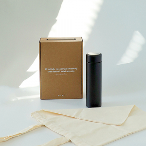 레스쁘리 고급 텀블러 세트 BBB (솔리드 에코백 + 제네시스 텀블러 500ml)