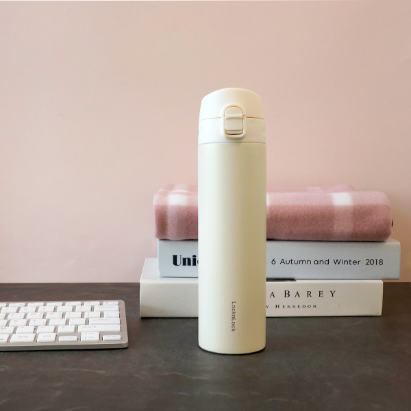 레스쁘리 고급 텀블러 세트 I (무릎담요 + 텀블러 (락앤락 슬림핏 원터치)) #3