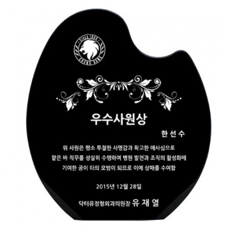 KC478 모던오피스 블랙 크리스탈 상패 10 #2