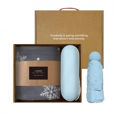 레스쁘리 스페셜 2P 세트 Y (마카롱 우산 + 무릎담요) #2