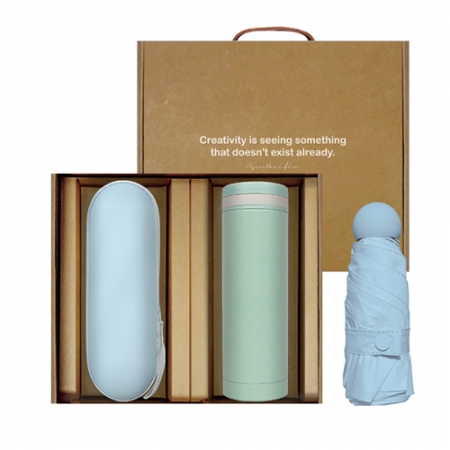 레스쁘리 스페셜 2P 세트 W (마카롱 우산 + 퓨어 마카롱 텀블러 300ml) #2