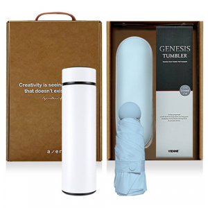 레스쁘리 고급 세트 PPP (마카롱 우산 + 제네시스 텀블러 500ml)