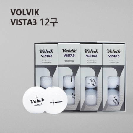 볼빅 비스타 쓰리 12구(3pc) vista 3 볼빅 골프공 #2