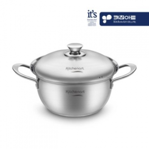 키친아트 베니 스텐 냄비 양수22cm (인덕션)
