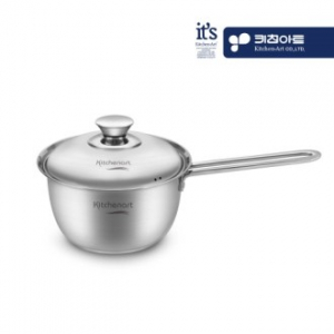 키친아트 베니 스텐 냄비 편수18cm (인덕션)