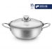 작은이미지: 키친아트 베니 베이직 스텐 냄비 전골26cm (인덕션) #2