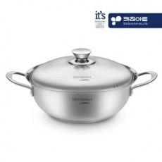 키친아트 베니 베이직 스텐 냄비 전골26cm (인덕션)