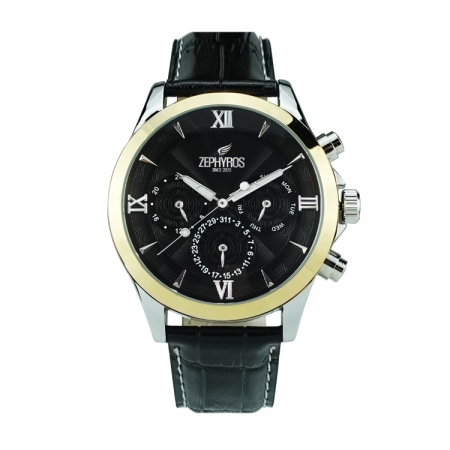 [제피로스] 멀티 손목시계 ZEROS081 (블랙) #2