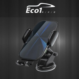 에코원 오토 슬라이딩 차량용 고속 무선 충전 거치대