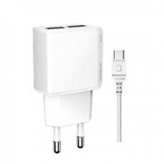 USB 2구 가정용 여행용충전기 2.1A