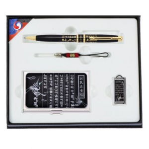 한국기념품 훈민정음 볼펜 명함케이스 USB