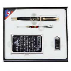 한국기념품 훈민정음 볼펜 명함케이스 USB