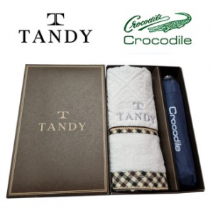 탠디 클래식 체크타올 + 크로커다일 바이어스 수동 우산 세트 19번
