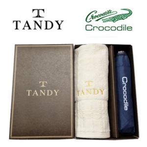 탠디 윈도우 타올 + 크로커다일 바이어스 수동 우산 세트 17번