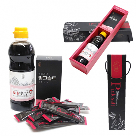 Nature 핑크 솔트& 홍게 간장 세트 선물세트 #2