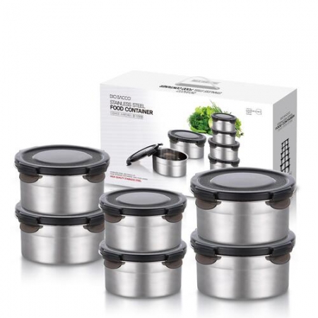 [디오바코] 스텐원형찬통6종 #2