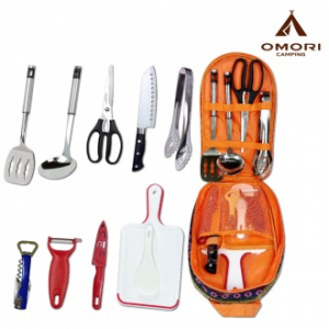 꼬미코리아 OM777 베이직 캠핑 조리 도구 1 1P 세트