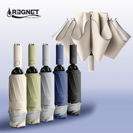 프리마 10K UV 트윈 패브릭 거꾸로 3단 완전자동 양우산 #7