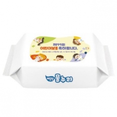 홍보용 전도용 물티슈 제작 45매 (라벨형)