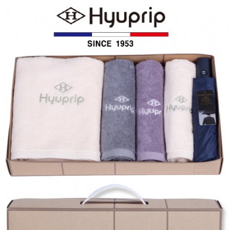 협립바스타월1P+세면타월3P+가르시아3단모던완전자동1P-우산타월세 #2