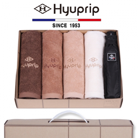 협립40수호텔타월4P+3단암막고밀도수동1P-우양산타월세트 #2