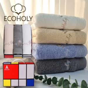 에코홀리 웨이브 호텔타올, 코마사 210 세면타올 3P - 타올 세트