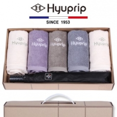 협립 호텔 코마 타올 5P + 2단 암막 고밀도 커넥션 우산 1P- 우산 타올 세트