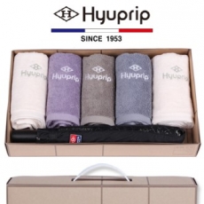 협립 호텔 코마 타올 5P + 2단 커넥션 우산 1P- 우산 타올 세트